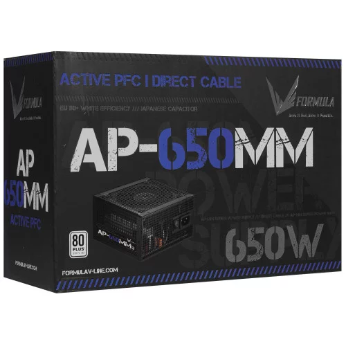 Блок питания Formula AP-650ММ [AP-650ММ] черный 