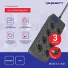 Сетевой фильтр Ippon BK-8-EU-3-16-B 3м (8 розеток) 3500 Вт черный 