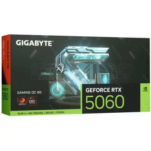 Видеокарта GIGABYTE GeForce RTX 5060 GAMING OC (GV-N5060GAMING OC-8GD) 