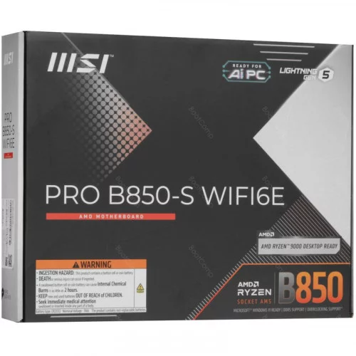 Материнская плата MSI PRO B850-S WIFI6E 