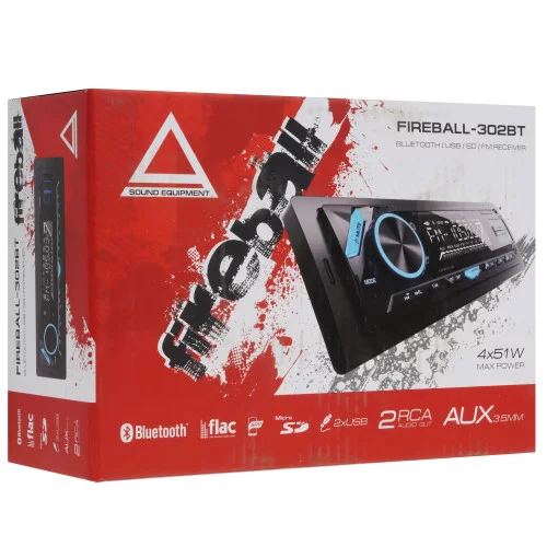 Автопроигрыватель AurA FIREBALL-302BT 