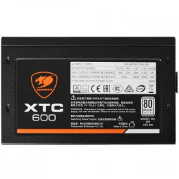 Блок питания Cougar XTC600 [31XC060.0001P] черный                                                                                                                                                                                                         