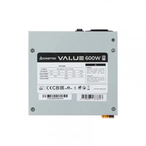 Блок питания 600W CHIEFTEC APB-600B8 