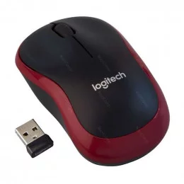 Беспроводная мышь Logitech M185 Red USB                                                                                                                                                                                                                   