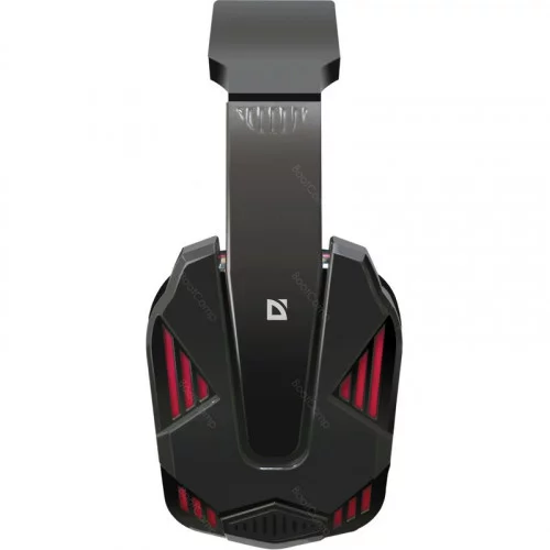 Наушники с микрофоном Defender Warhead G-260 красный+чёрный 