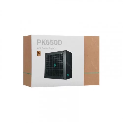 Блок питания DEEPCOOL GamerStorm PK650D (R-PK650D-FA0B-WGEU) 