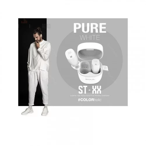 Беспроводные наушники с микрофоном Soul ST-XX Pure White 