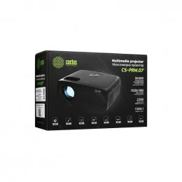 Проектор Cactus CS-PRM.07B.WUXGA черный                                                                                                                                                                                                                   