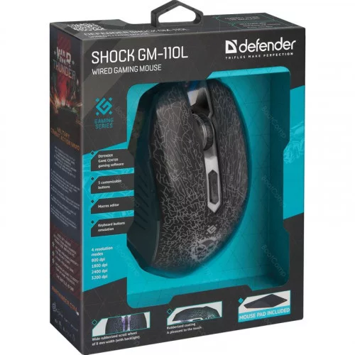 Мышь Defender Shock GM-110L 
