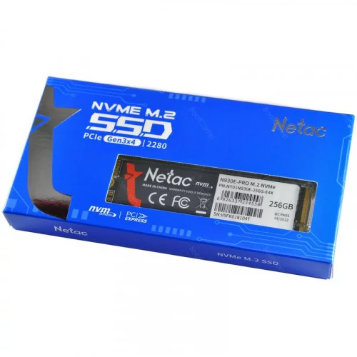 Жесткий диск SSD M.2 256GB Netac N930E Pro NT01N930E-256G-E4X 