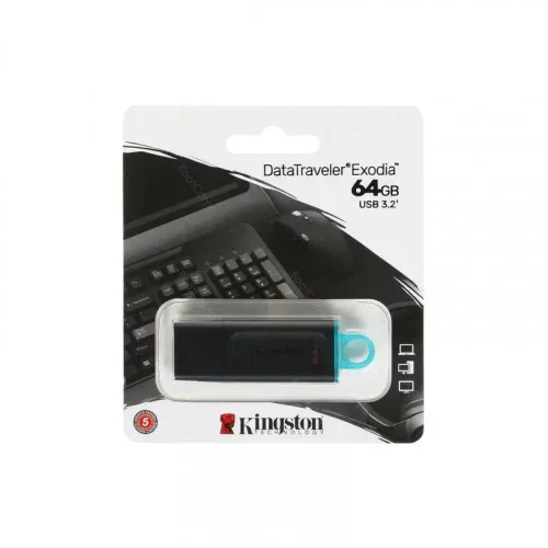Память USB3.0 Flash Drive 64Gb Kingston DataTraveler Exodia [DTX/64GB] 