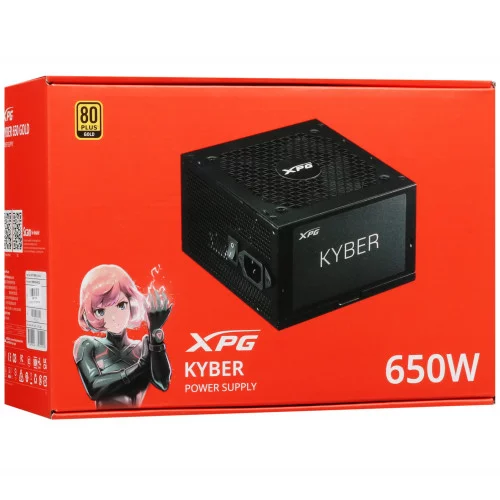Блок питания ADATA XPG KYBER 650 [KYBER650G-BKCEU] черный 