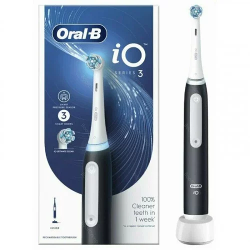 Зубная щетка электрическая Braun Oral-B iO 3 Matt Black 