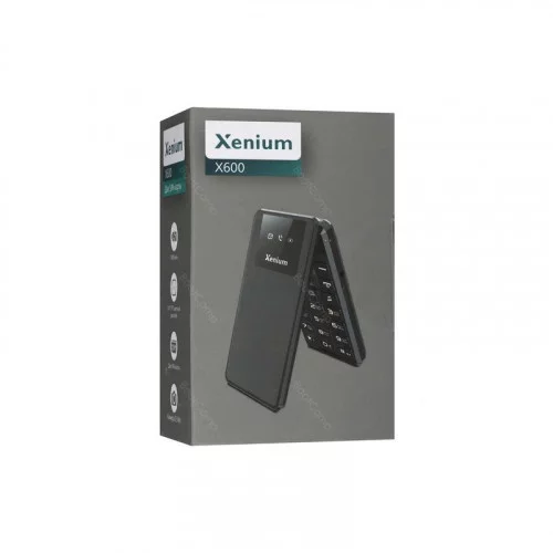 Телефон мобильный Xenium X600 темно-серый 