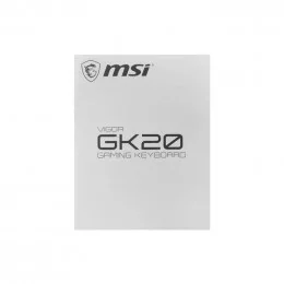 Клавиатура MSI Vigor GK20 RU черный                                                                                                                                                                                                                       