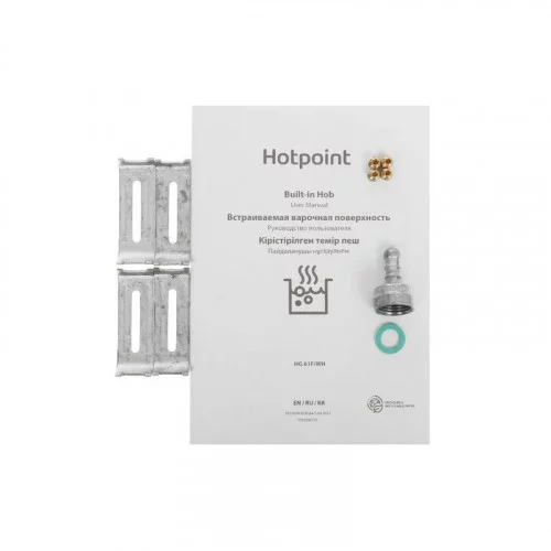 Поверхность газовая Hotpoint HG 61F/WH 