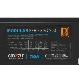 Блок питания GiNZZU MC700 [MC700] синий, черный                                                                                                                                                                                                           