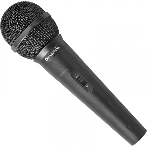 Микрофон Defender MIC-130 черный 