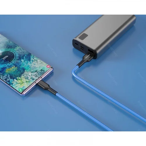 Кабель Smartbuy S21 iK-12-S21bb MicroUSB Синий 