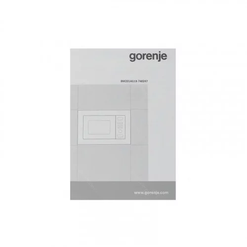 Микроволновая печь встраиваемая Gorenje BM201AG1X 