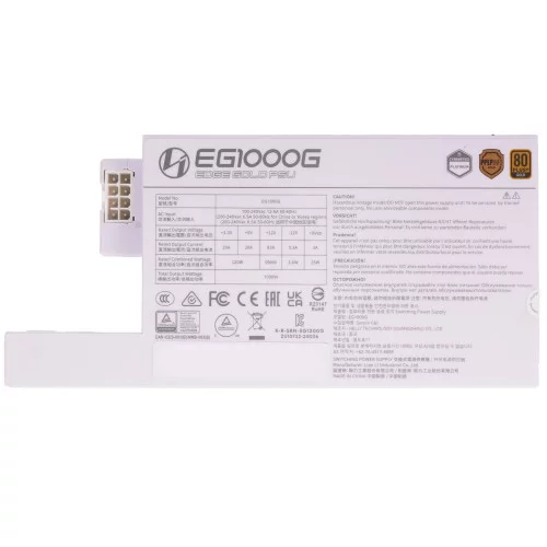 Блок питания LIAN LI EDGE GOLD 1000W [G9P.EG1000G.WH00.RU] белый 