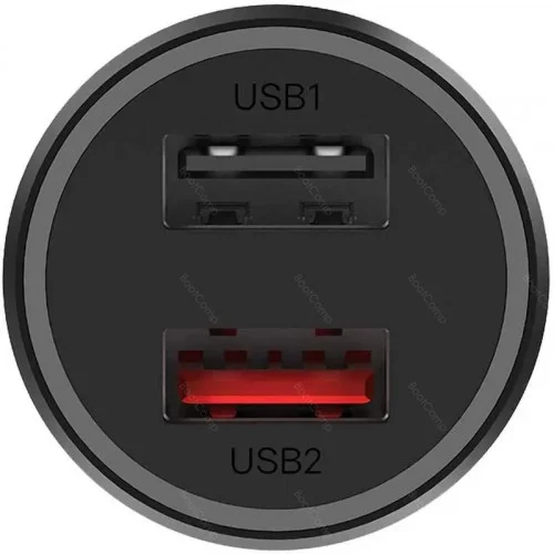 Автомобильное зарядное устройство Xiaomi Mi 37W Dual-Port Car Charger (GDS4147GL) 
