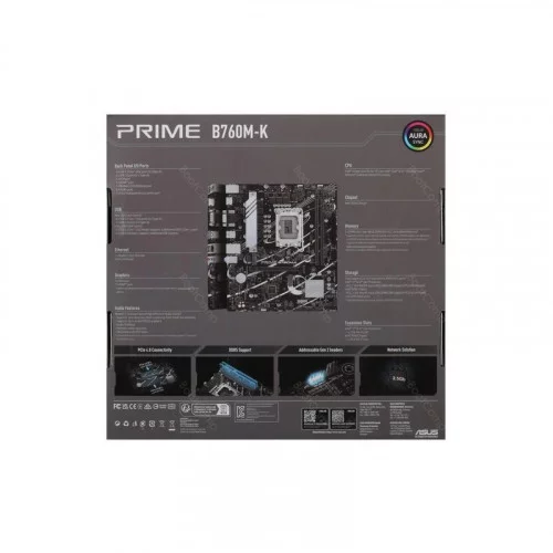 Материнская плата ASUS PRIME B760M-K 