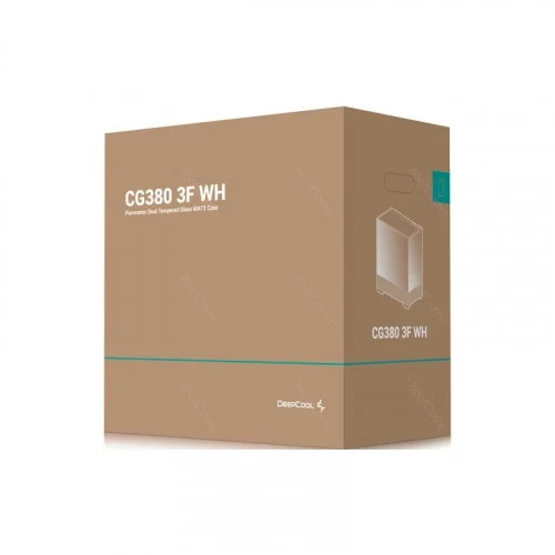 Корпус DEEPCOOL CG380 3F (R-CG380-WHAGM3-G) 