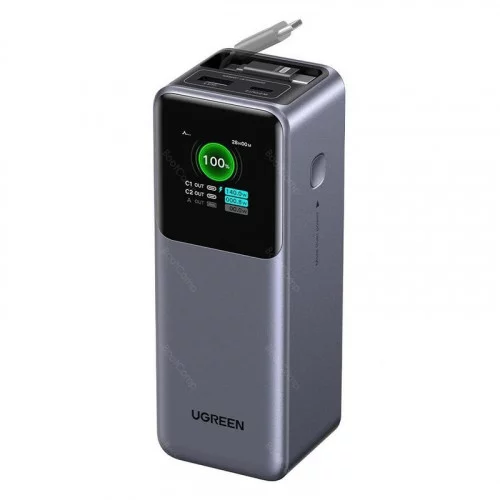 Портативная батарея Ugreen PB726 (55987B) 20000мАч серая 