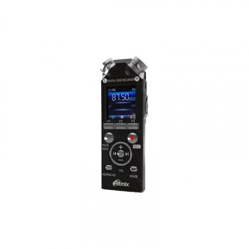 Цифровой диктофон Ritmix RR-989 8Gb black 