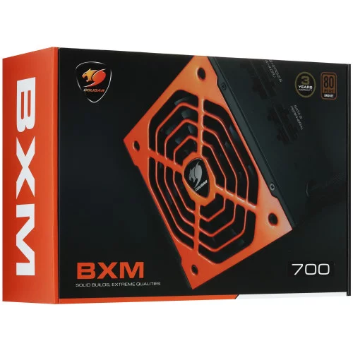 Блок питания Cougar BXM 700W [CGR BXM-700] оранжевый, черный 