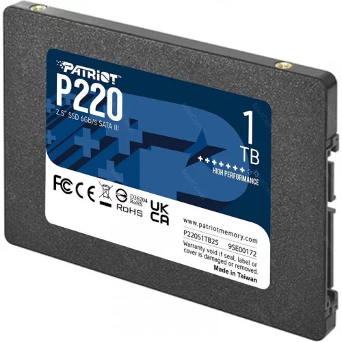Жесткий диск SSD 1024GB Patriot P220 P220S1TB25 