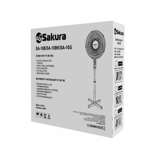 Вентилятор SAKURA SA-10B б/гол (1/2) 
