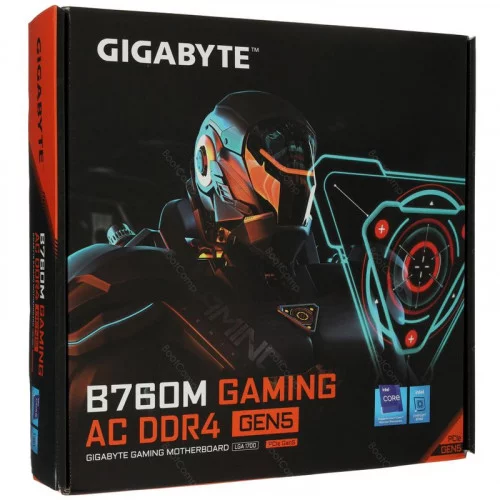 Материнская плата GIGABYTE B760M GAMING AC DDR4 GEN5 