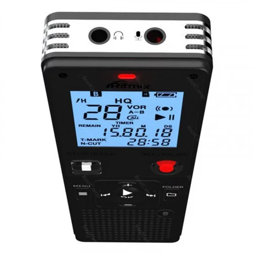 Цифровой диктофон RITMIX RR-820 16Gb Black 