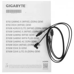 Материнская плата Gigabyte B760 GAMING X D4 GEN5                                                                                                                                                                                                          