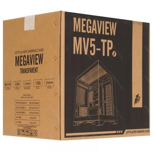 Корпус 1STPLAYER MEGAVIEW MV5-TP (MV5-TP-WH) белый 