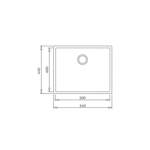 Кухонная мойка TEKA SQUARE 50.40 TG 115230020 черный 