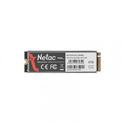 Жесткий диск SSD M.2 4 ТБ Netac NV7000 (NT01NV7000-4T0-E4X) 