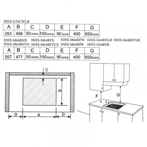 Поверхность газовая Haier HHX-G64RFB TD0050132RU 