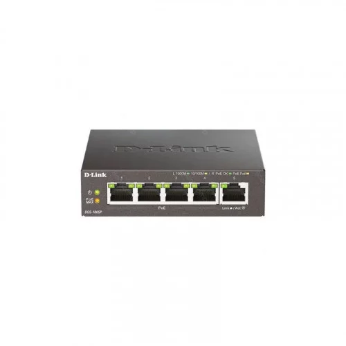Коммутатор D-Link DGS-1005P/B3A 