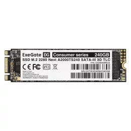 Жесткий диск SSD M.2 240GB ExeGate Next A2000TS240 EX280469RUS                                                                                                                                                                                            