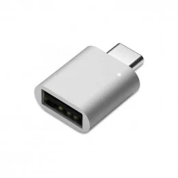 Переходник USB Type-C - USB 3.0 KS-is (KS-388S) серебристый                                                                                                                                                                                               