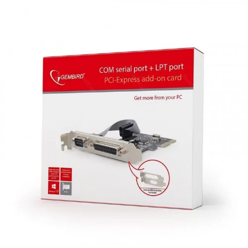 Контроллер GEMBIRD PEX-COMLPT-01 PCI-Express COM+LPT ports add-on card 