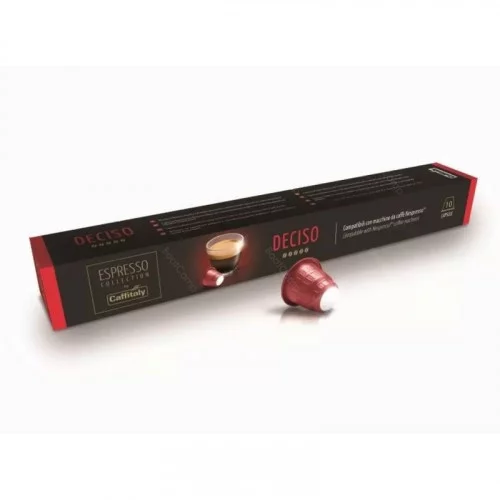 Кофе в капсулах Caffitaly для кофе-машин NESPRESSO - DECISO 