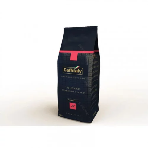 Кофе натуральный в зернах Caffitaly INTENSO 1кг (30% ROBUSTA – 70% ARABICA) 