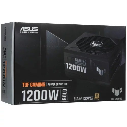 Блок питания ASUS TUF Gaming 1200W Gold [90YE00S0-B0NA00] черный 