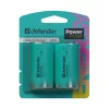 Батарейки Defender PowerPulse алкалиновая LR20-2BL (BL-2) 