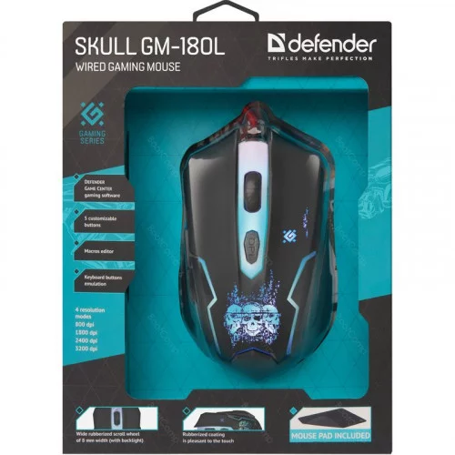 Мышь Defender Skull GM-180L 