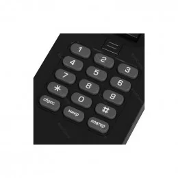 Телефон teXet TX-215 Black                                                                                                                                                                                                                                